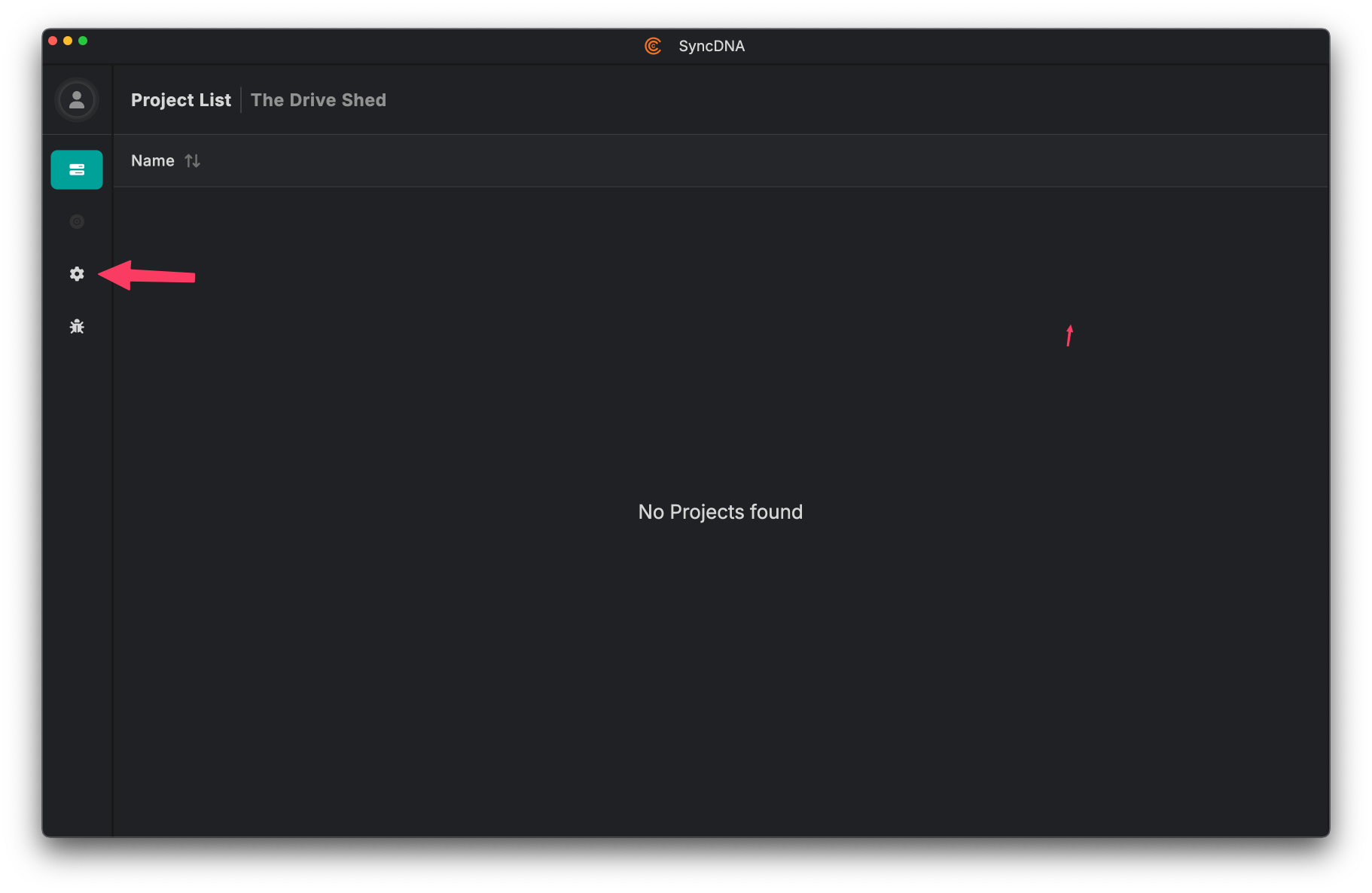 Settings Button