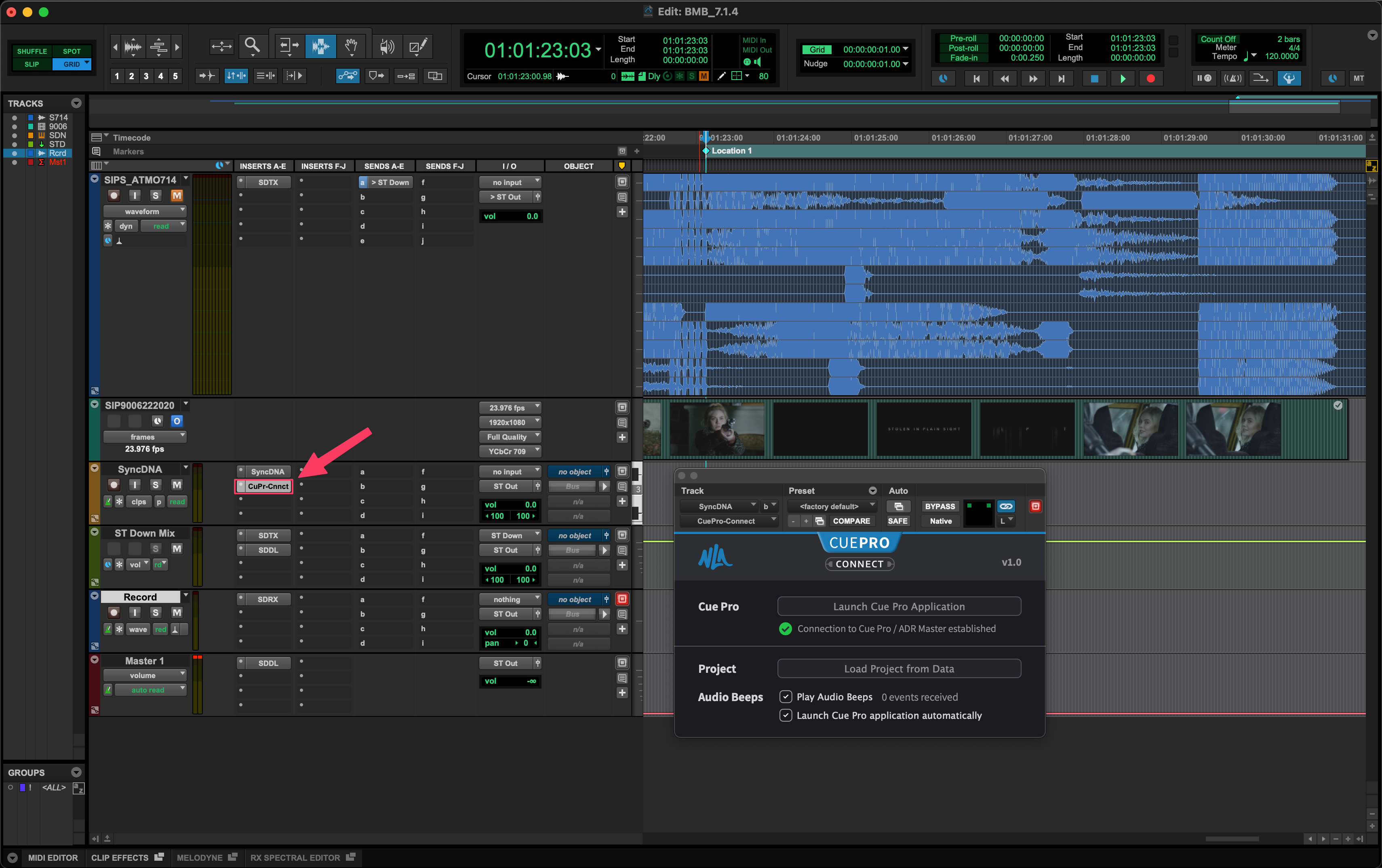Cue Pro Plugin