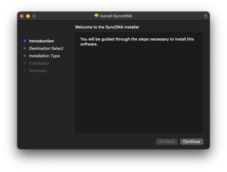 SyncDNA Installer